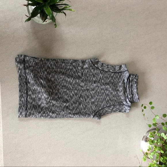 Anthro Gray Knit Turtleneck Tank - Picture 8 of 8
